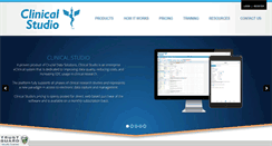 Desktop Screenshot of clinicalstudio.com